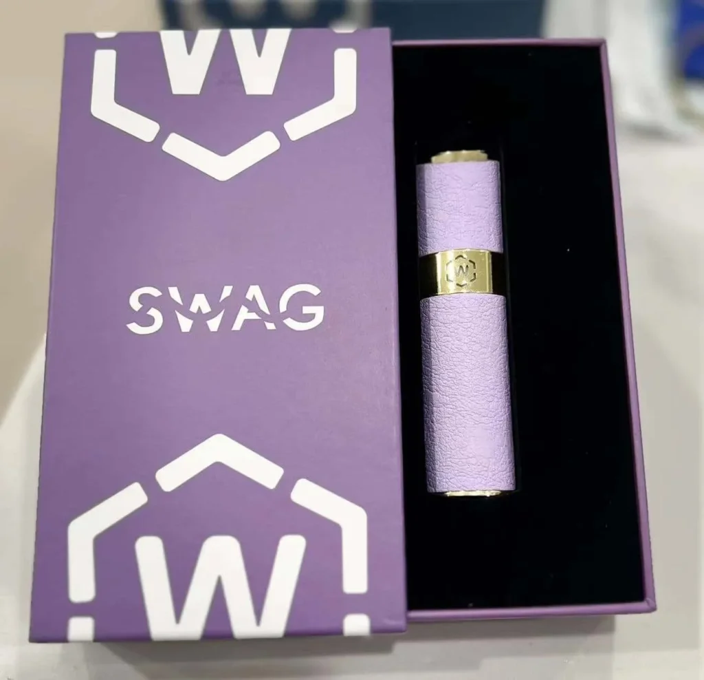 SWAG 皮革主機 紫色