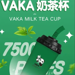 VAKA 7500 PUFFS 奶茶杯一次性電子煙 15ml煙油 12種口味現貨